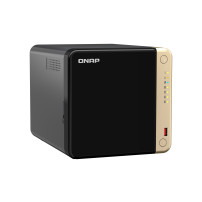 NAS TOWER QNAP TS-464-8G 4HD 3,5"/2,5" + 2x M.2 NOHDD 2PX2.5GBE 8GB RAM DDR4 4P USB HDMI Intel Celeron N5105/N5095 4core TS-464-