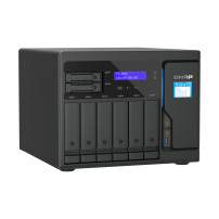 NAS TOWER QNAP TS-855X-8G 8HD 6x3,5 + 2x2,5" NOHD 2xM.2 1x10GBE BaseT 2x2.5GBE 3xUSB3.2 8GB RAM Intel Atom C5125 8C 2.8GHz 250W 