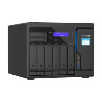 NAS TOWER QNAP TS-855X-8G 8HD 6x3,5 + 2x2,5" NOHD 2xM.2 1x10GBE BaseT 2x2.5GBE 3xUSB3.2 8GB RAM Intel Atom C5125 8C 2.8GHz 250W 