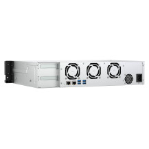 NAS RACK 2U QNAP TS-855eU-8G 8HD 3,5"/2,5" NOHD 2xM.2 2280 2x2.5GBE 4xUSB3.2 8GB RAM Intel Atom C5125 8C 2.8GHz 250W TS-855eU-8G
