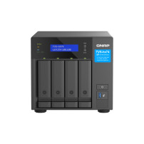 NAS TOWER QNAP HERO TVS-h474-PT-8G 4HD NOHDD 2.5"/3.5"+ 2x M.2 PCIe 2x2.5GbE 8GB DDR4 RAM HDMI Intel Pentium Gold G7400 250W TVS