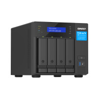 NAS TOWER QNAP HERO TVS-h474-PT-8G 4HD NOHDD 2.5"/3.5"+ 2x M.2 PCIe 2x2.5GbE 8GB DDR4 RAM HDMI Intel Pentium Gold G7400 250W TVS