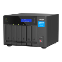 NAS TOWER QNAP HERO TVS-h674-i5-32G 6HD NOHDD 2.5"/3.5"+ 2x M.2 PCIe 2x2.5GbE 32GB DDR4 RAM HDMI Intel i5-12400 6core 250W TVS-h