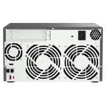 NAS TOWER QNAP HERO TVS-h874-i5-32G 8HD NOHDD 2.5"/3.5"+ 2x M.2 PCIe 2x2.5GbE 32GB DDR4 RAM HDMI Intel i5-12400 6core 250W TVS-h