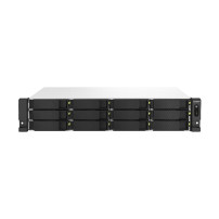 NAS RACK 2U QNAP TS-1264U-RP-8G 12HD 3,5"/2,5"SATA 2x 2.5GBE 2x USB3.2 8GB RAM 1x HDMI Intel Celeron N5105/N5095 4Core 2X300W TS