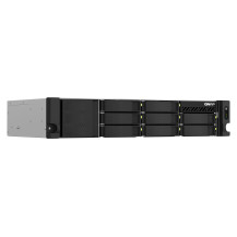NAS RACK 2U QNAP TS-864eU-8G 8HD 3,5"/2,5"SATA 2x 2.5GBE 2x USB3.2 8GB RAM 1x HDMI Intel Celeron N5105/N5095 4Core 1X300W TS-864