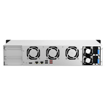 NAS RACK 2U QNAP TS-864eU-RP-8G 8HD 3,5"/2,5"SATA 2x 2.5GBE 2x USB3.2 8GB RAM 1x HDMI Intel Celeron N5105/N5095 4Core 2X300W TS-