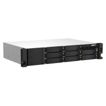 NAS RACK 2U QNAP TS-864eU-RP-8G 8HD 3,5"/2,5"SATA 2x 2.5GBE 2x USB3.2 8GB RAM 1x HDMI Intel Celeron N5105/N5095 4Core 2X300W TS-
