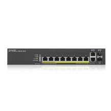 SWITCH ZYXEL GS2220-10HP-EU0101F 8P Gigabit POE (fino a 180W)+2P (RJ-45/SFP) , IPv6, VLAN, Desktop/Rack Managed Layer 3 Lite GS2