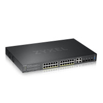 SWITCH ZYXEL GS2220-28HP-EU0101F 24P Gigabit POE (fino a 375W)+4P (RJ-45/SFP) , IPv6, VLAN, Desktop/Rack Managed Layer 3 Lite GS