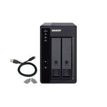 Expansion unit for NAS TOWER QNAP TR-002 x2HDD - USB 3.1 type-C hardware RAID external enclosure TR-002 QNAP