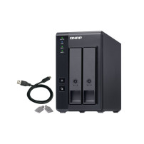 Expansion unit for NAS TOWER QNAP TR-002 x2HDD - USB 3.1 type-C hardware RAID external enclosure TR-002 QNAP