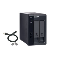 Expansion unit for NAS TOWER QNAP TR-002 x2HDD - USB 3.1 type-C hardware RAID external enclosure TR-002 QNAP