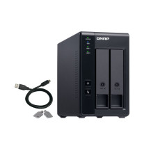 Expansion unit for NAS TOWER QNAP TR-002 x2HDD - USB 3.1 type-C hardware RAID external enclosure TR-002 QNAP