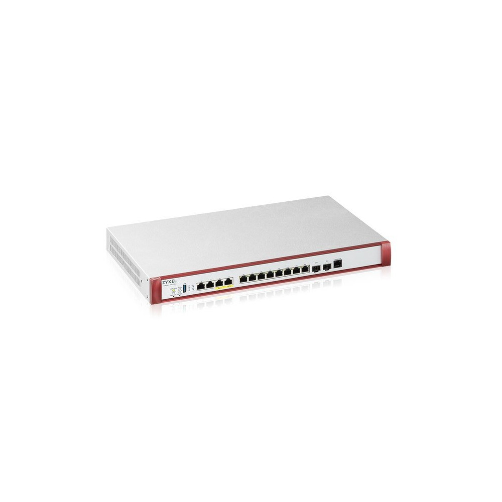 FIREWALL ZYXEL USGFlex Security Gateway 100H VPN:50IPSec/L2TP, 25 SSL WAN, 8xLAN, Deskt Fanless, +1Y Security Pack fino a25 uten