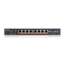 XMG1915-10EP - NebulaFlex Switch Web Managed 8 porte 2.5 Mgigabit (erogazione PoE fino a 130W) + 2 porte 10GbE SFP+ / Fanless XM
