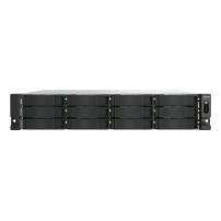NAS RACK 2U QNAP TS-h1277AXU-RP-R7-32G 12BAY + 2x M.2 2x2.5GbE 2x10GbE BaseT  2xUSB 3.2 RAM 32GB DDR5 AMD Ryzen 7700 2X550W TS-h
