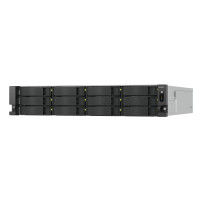 NAS RACK 2U QNAP TS-h1277AXU-RP-R7-32G 12BAY + 2x M.2 2x2.5GbE 2x10GbE BaseT  2xUSB 3.2 RAM 32GB DDR5 AMD Ryzen 7700 2X550W TS-h