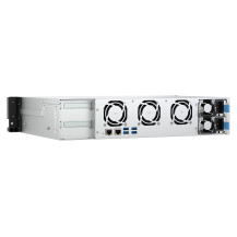 NAS RACK 2U QNAP TS-855eU-RP-8G 8HD 3,5"/2,5" NOHD 2xM.2 2280 2x2.5GBE 4xUSB3.2 8GB RAM Intel Atom C5125 8C 2.8GHz 2X300W TS-855