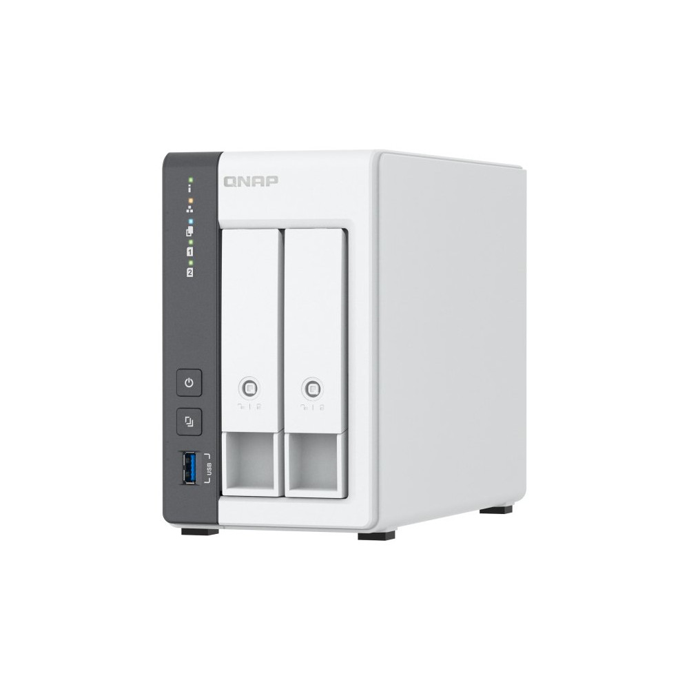 NAS TOWER QNAP TS-216G 2xHDD, NOHDD 3.5"/2.5" SATA ARM 4C 2.0GHz RAM 4GB 1x1GbE 1x2.5GbE 1xUSB3.2 2x USB 2.0 TS-216G QNAP