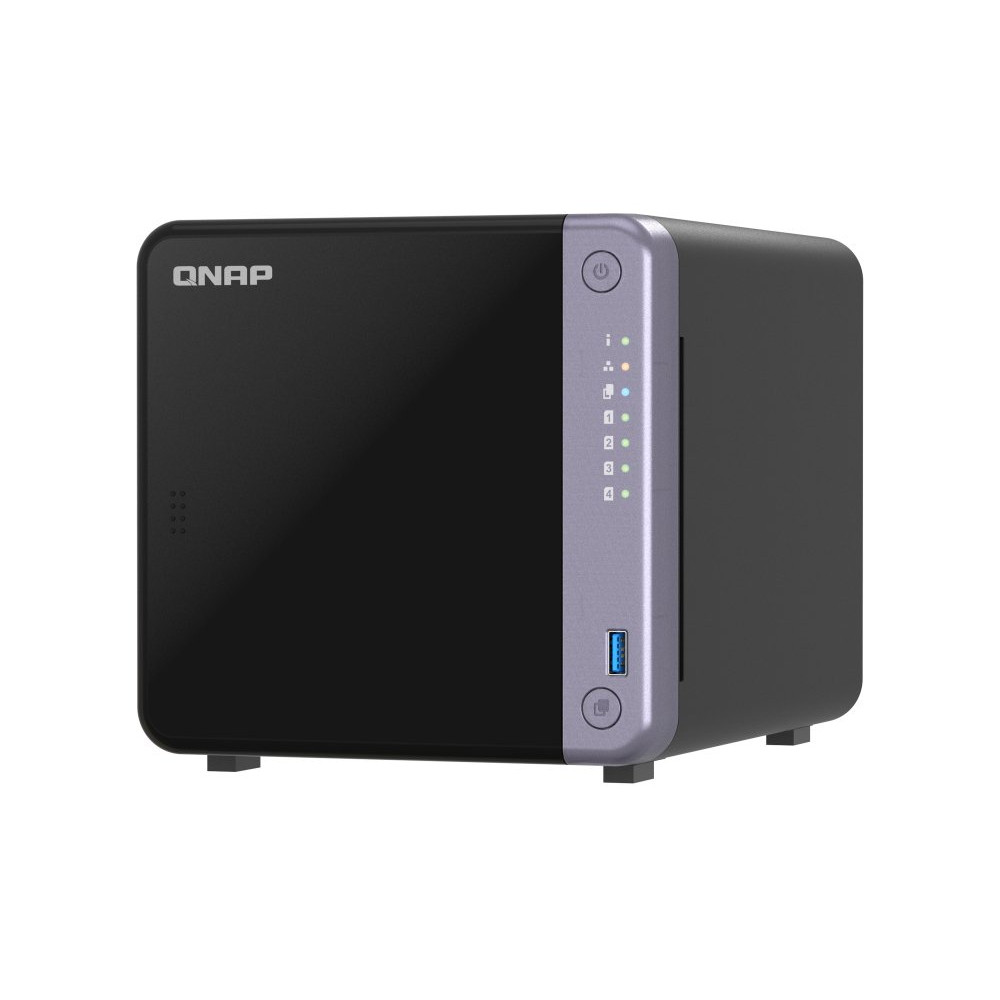 NAS TOWER QNAP TS-432X-4G 4HD 3,5" NOHDD 1x 10GbE SFP+ 2x 2.5GbE 2x USB3.2 RAM 4GB DDR4 QUADCORE AL-524 2.0GHZ TS-432X-4G QNAP