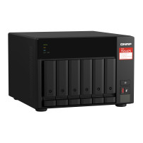 NAS TOWER QNAP TVS-675-8G 6HD NOHDD 3,5"/2,5" + 2x M.2 NVMe 2x2.5GBE 8GB DDR4 RAM HDMI Zhaoxin KX-U6580 8Core 250W TVS-675-8G QN