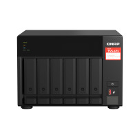 NAS TOWER QNAP TVS-675-8G 6HD NOHDD 3,5"/2,5" + 2x M.2 NVMe 2x2.5GBE 8GB DDR4 RAM HDMI Zhaoxin KX-U6580 8Core 250W TVS-675-8G QN