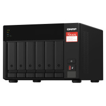 NAS TOWER QNAP TVS-675-8G 6HD NOHDD 3,5"/2,5" + 2x M.2 NVMe 2x2.5GBE 8GB DDR4 RAM HDMI Zhaoxin KX-U6580 8Core 250W TVS-675-8G QN