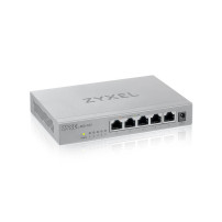 ZYXEL XMG-105 - Switch  Unmanaged, 5 Porte 2.5GbE, 1 porta 10GbE SFP+, Desktop / XMG-105-ZZ0101F XMG-105-ZZ0101F ZYXEL