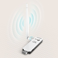 ADATTATORE WIRELESS TP-LINK TL-WN722N USB 2.0 150M LITE N HIGH GAIN 802.11n/g/b, 1 ANTENNA STACCABILE TL-WN722N TP-LINK