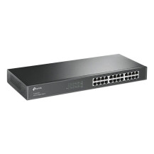 SWITCH TP-LINK TL-SG1024 24P LAN GIGABIT DESKTOP 10/100/1000Mbps RACKMOUNTABLE RJ45 CASE ACCIAIO TL-SG1024 TP-LINK
