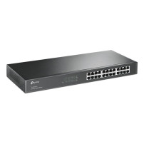 SWITCH TP-LINK TL-SG1024 24P LAN GIGABIT DESKTOP 10/100/1000Mbps RACKMOUNTABLE RJ45 CASE ACCIAIO TL-SG1024 TP-LINK