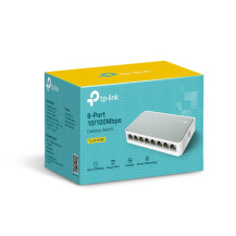 SWITCH TP-LINK TL-SF1008D 8P LAN DESKTOP 10/100M RJ45 CASE PLASTICA TL-SF1008D TP-LINK