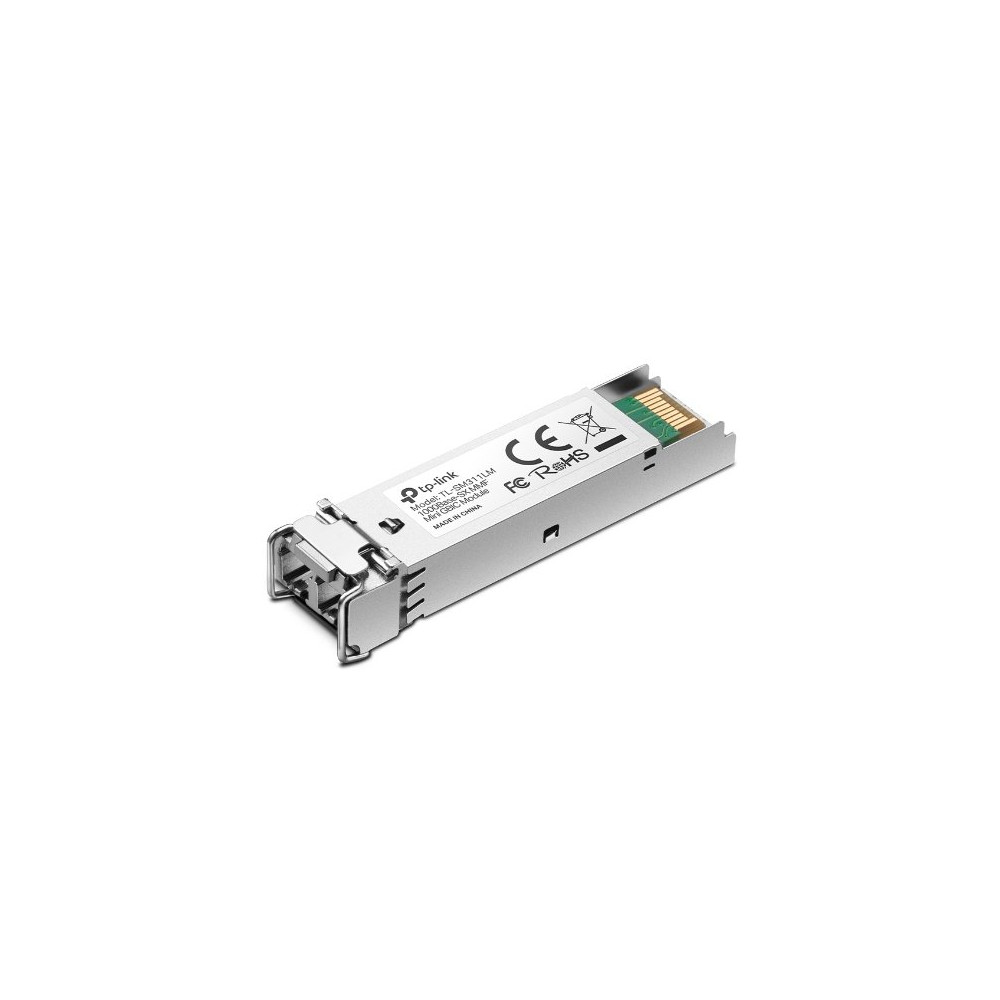 FIBER CONVERTER TP-LINK SM311LM Gigabit SFP module, Multi-mode, MiniGBIC, LC interface, Up to 550/275m distance SM311LM TP-LINK