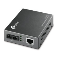 FIBER CONVERTER TP-LINK MC200CM Gigabit 1000Mbps RJ45 to 1000Mbps multi-mode SC fiber Converter, Full-duplex,up to 550m MC200CM 