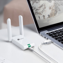 ADATTATORE WIRELESS TP-LINK TL-WN822N 300M 802.11n/g/b, High Gain Wireless N, 2 ANTENNE FISSE TL-WN822N TP-LINK