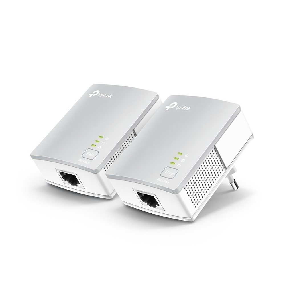 ADATTATORE POWERLINE TP-LINK TL-PA4010KIT STARTER KIT CONF.2PZ X LAN 500M - NANO SIZE, Plug and Play TL-PA4010 KIT TP-LINK