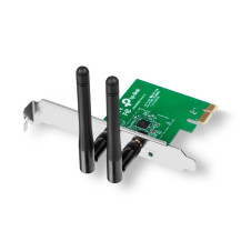 SCHEDA WIRELESS TP-LINK TL-WN881ND PCI EXPRESS 300M  Atheros, 2T3R, 2.4GHz 802.11n/g/b, 2 ANTENNE STACCABILI 2dBi TL-WN881ND TP-