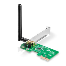 SCHEDA WIRELESS TP-LINK TL-WN781ND PCI EXPRESS 150M Atheros, 1T1R, 2.4GHz 802.11n/g/b, 1ANTENNA STACCABILE DA 2dBi TL-WN781ND TP