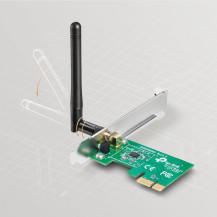 SCHEDA WIRELESS TP-LINK TL-WN781ND PCI EXPRESS 150M Atheros, 1T1R, 2.4GHz 802.11n/g/b, 1ANTENNA STACCABILE DA 2dBi TL-WN781ND TP