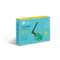 SCHEDA WIRELESS TP-LINK TL-WN781ND PCI EXPRESS 150M Atheros, 1T1R, 2.4GHz 802.11n/g/b, 1ANTENNA STACCABILE DA 2dBi TL-WN781ND TP
