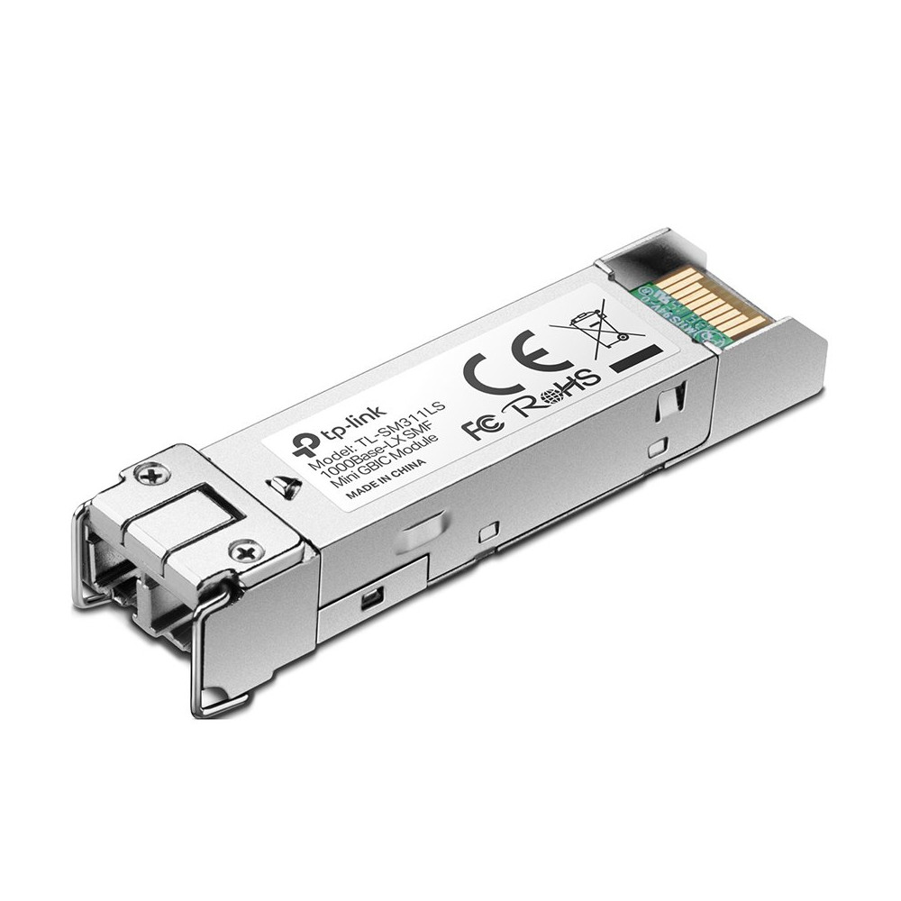 FIBER CONVERTER TP-LINK TL-SM311LS Gigabit SFP module, Single-mode, MiniGBIC, LC interface, Up to 10km distance SM311LS TP-LINK