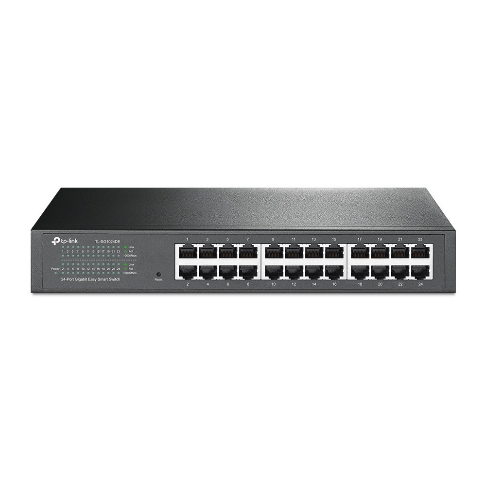 SWITCH TP-LINK TL-SG1024DE 24P EASY SMART GIGABIT DESKTOP 10/100/1000Mbps RJ45 TL-SG1024DE TP-LINK