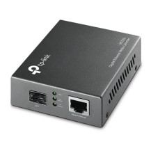 FIBER CONVERTER TP-LINK MC220L Gigabit 1000Mbps RJ45 to 1000Mbps SFP slot supporting MiniGBIC modules MC220L TP-LINK