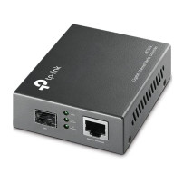 TP-Link MC220L convertitore multimediale di rete 1000 Mbit/s Modalità multipla, Modalità singola Nero
