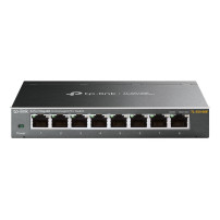 TP-Link TL-SG108E switch di rete Gestito L2 Gigabit Ethernet (10/100/1000) Nero
