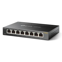 SWITCH TP-LINK TL-SG108E 8P LAN EASY SMART GIGABIT 10/100/1000Mbps RJ45 IGMP SNOOPING,MTU/PORT/TAG-BASED VLAN QOS TL-SG108E TP-L