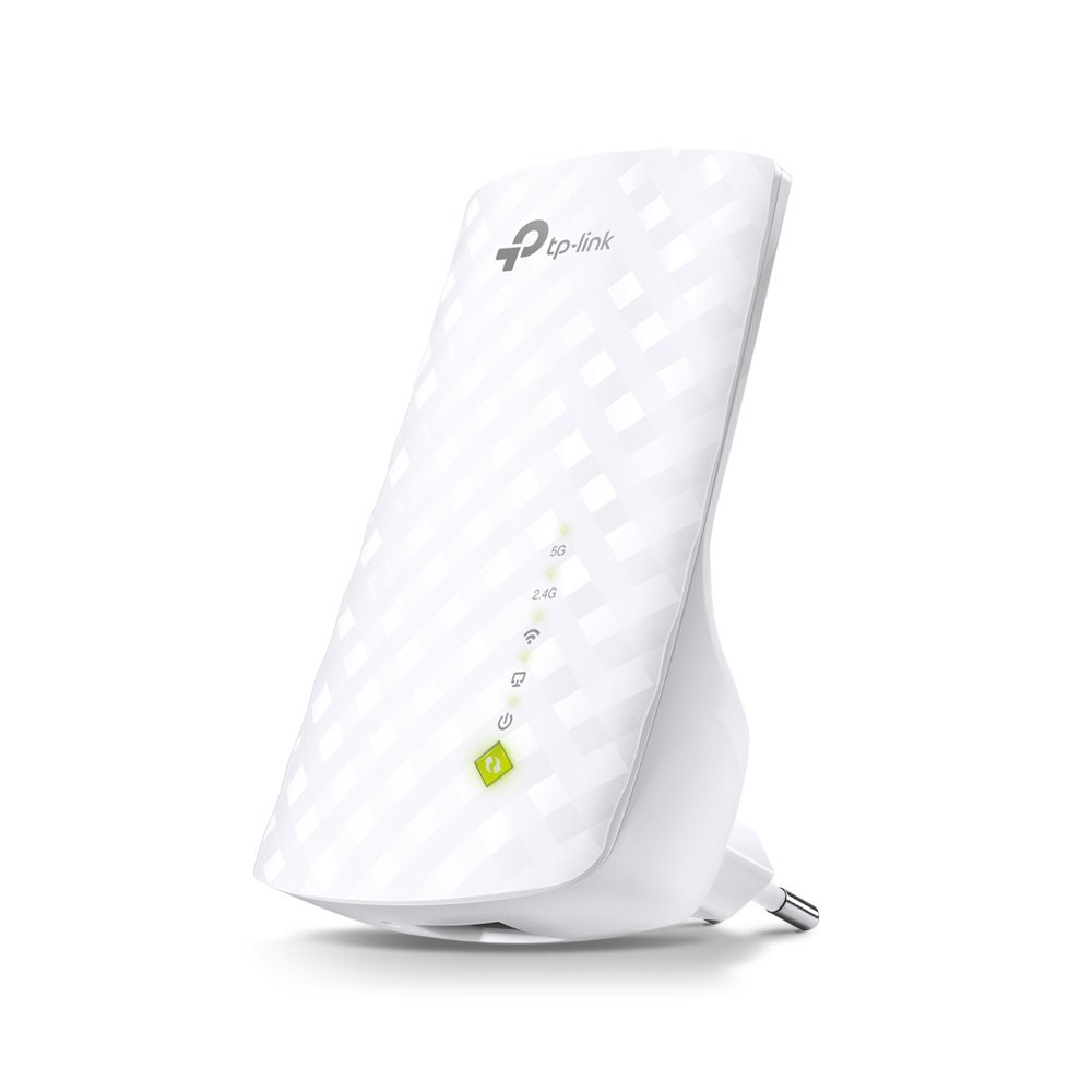 WIFI RANGE EXTENDER UNIVERSALE WIRELESS TP-LINK AC750 RE200 433Mbps at 5GHz + 300Mbps 802.11ac/a/b, 2 ANTENNE INTERNE RE200 TP-L