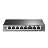 SWITCH TP-LINK TL-SG108PE 8P GIGABIT DESKTOP 10/100/1000Mbps RJ45 4P POE TL-SG108PE TP-LINK