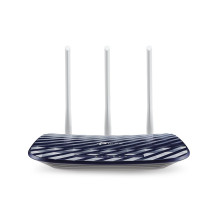 ROUTER TP-LINK AC750 Archer C20 V4 WIRELESS Dual Band 433Mbps a 5GHz + 300Mbps a 2.4GHz, 1 10/100M WAN + 4 10/100M LAN 3 Antenne